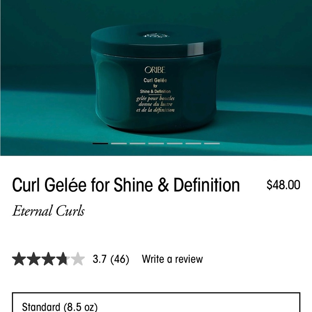 NWT - Oribe Curl Gelée for Shine & Definition
